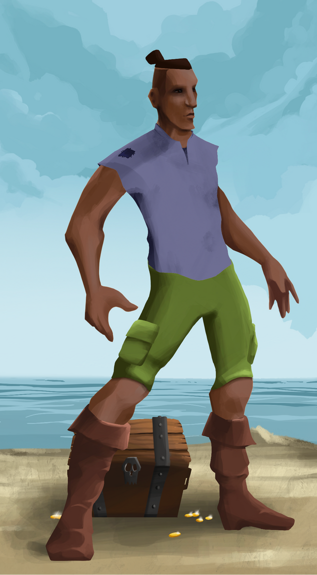 AlgoSeas Pirate #10001 NFT on Algorand