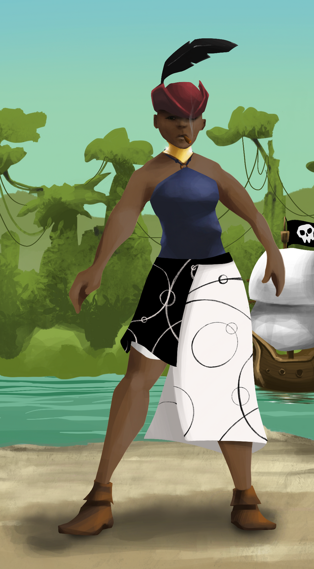 AlgoSeas Pirate #10005 NFT on Algorand