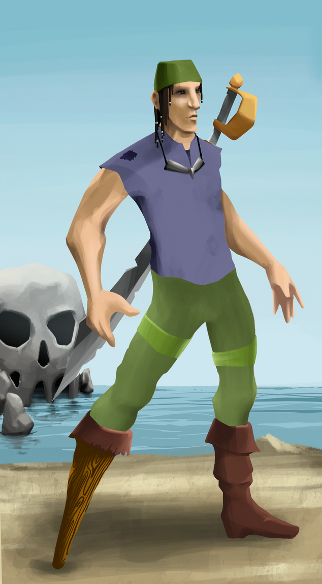 AlgoSeas Pirate #10010 NFT on Algorand