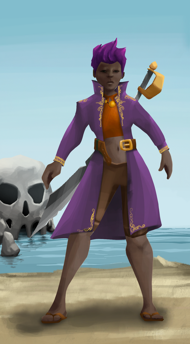 AlgoSeas Pirate #10025 NFT on Algorand