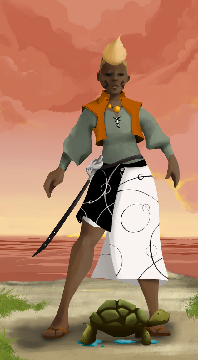 AlgoSeas Pirate #10055 NFT on Algorand