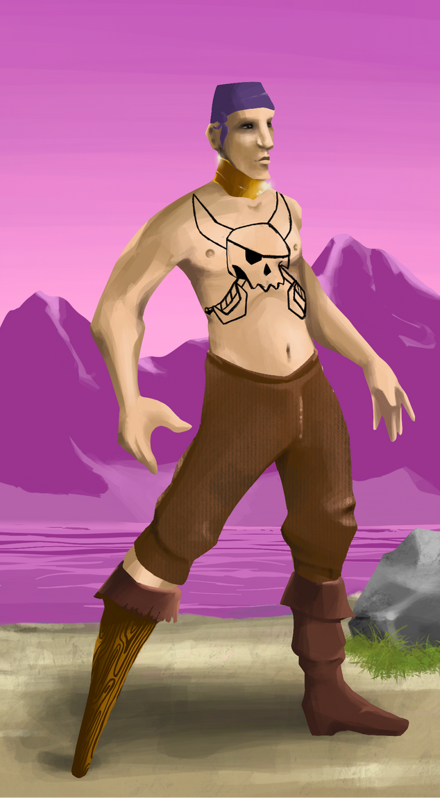 AlgoSeas Pirate #10062 NFT on Algorand