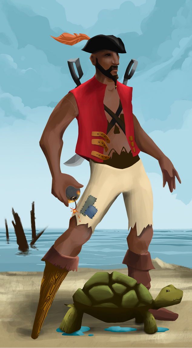 AlgoSeas Pirate #10065 NFT on Algorand