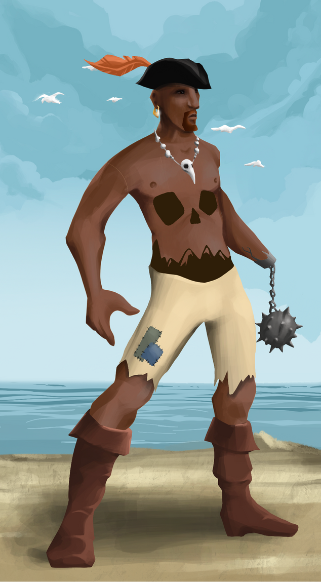 AlgoSeas Pirate #10083 NFT on Algorand