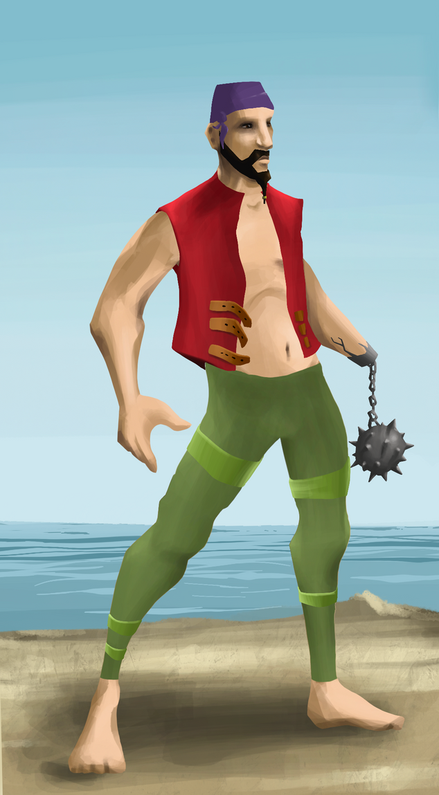 AlgoSeas Pirate #10104 NFT on Algorand