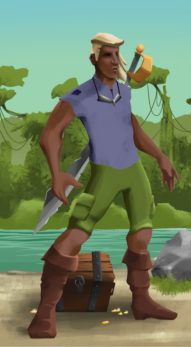 AlgoSeas Pirate #10105 NFT on Algorand