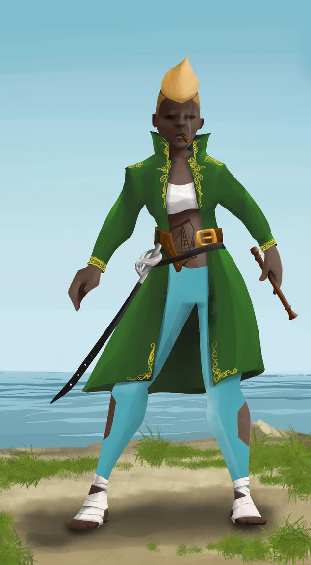 AlgoSeas Pirate #10110 NFT on Algorand