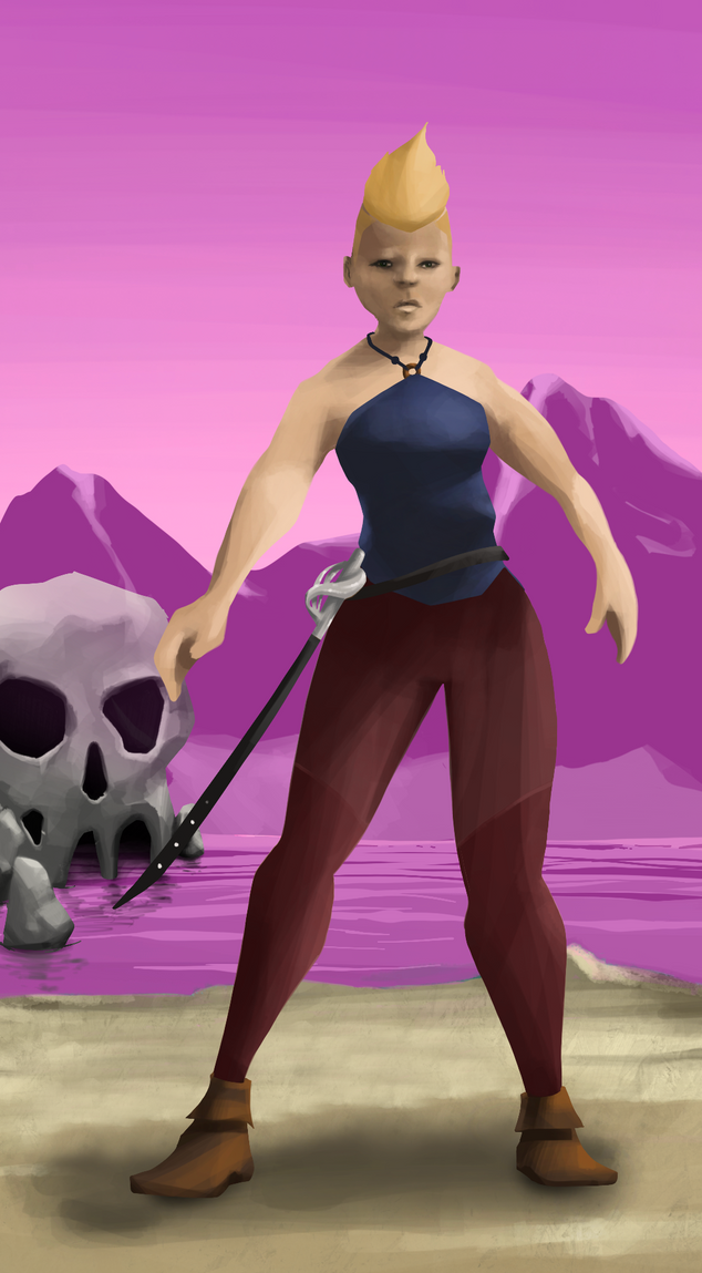 AlgoSeas Pirate #10115 NFT on Algorand