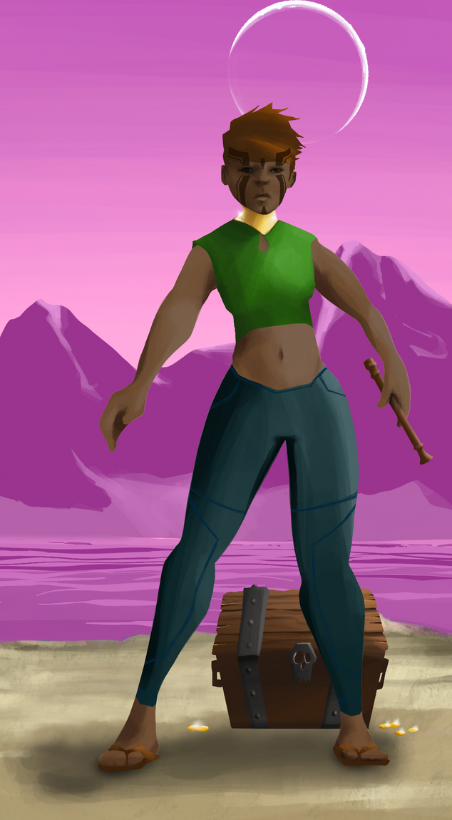 AlgoSeas Pirate #10137 NFT on Algorand