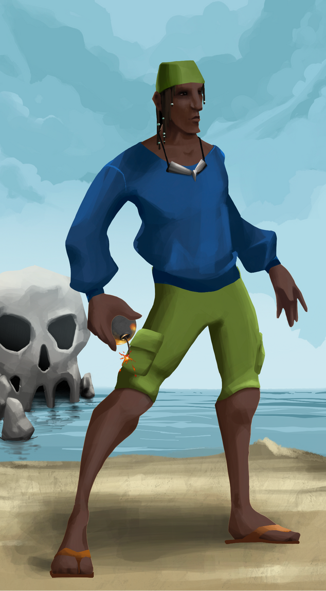 AlgoSeas Pirate #10139 NFT on Algorand