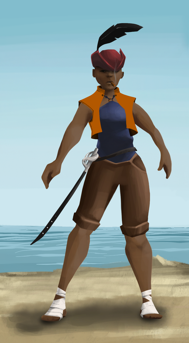 AlgoSeas Pirate #1016 NFT on Algorand