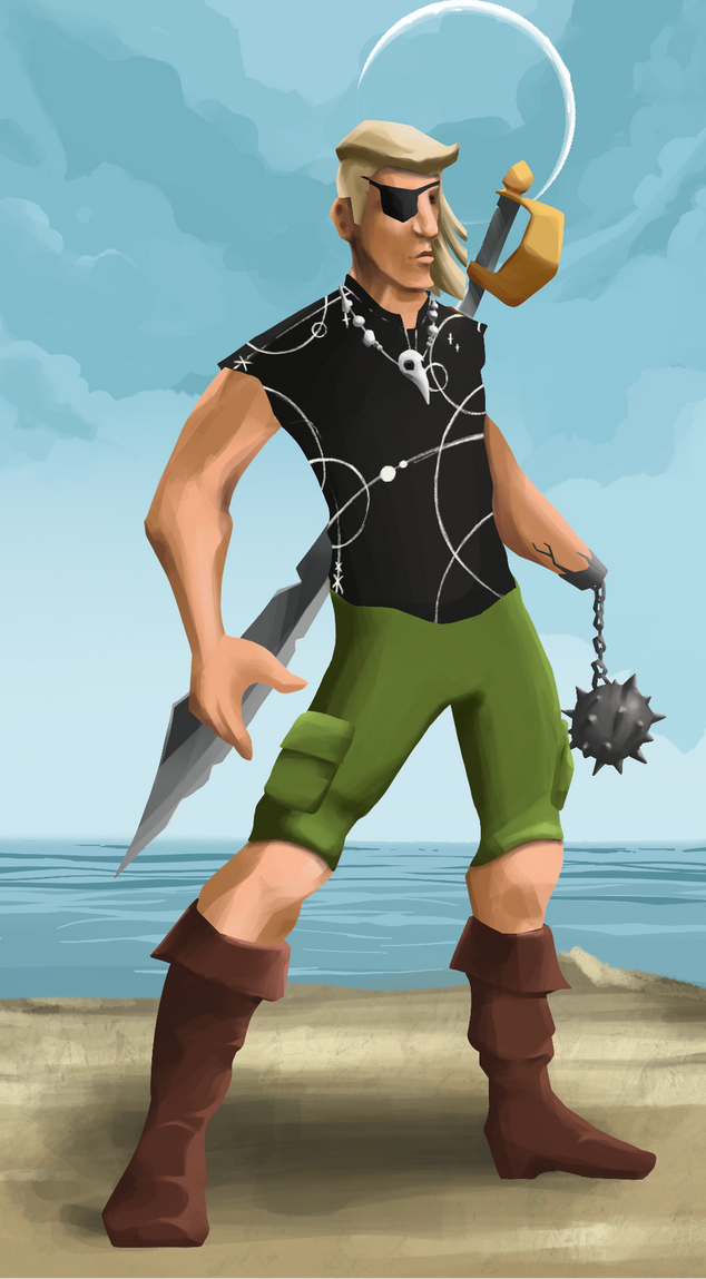 AlgoSeas Pirate #10165 NFT on Algorand