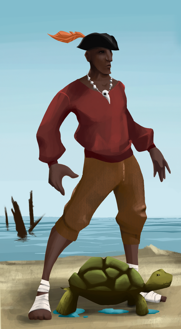 AlgoSeas Pirate #10196 NFT on Algorand