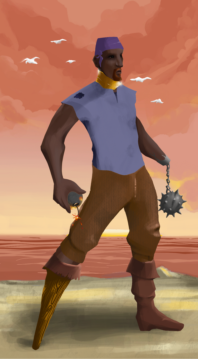 AlgoSeas Pirate #10199 NFT on Algorand