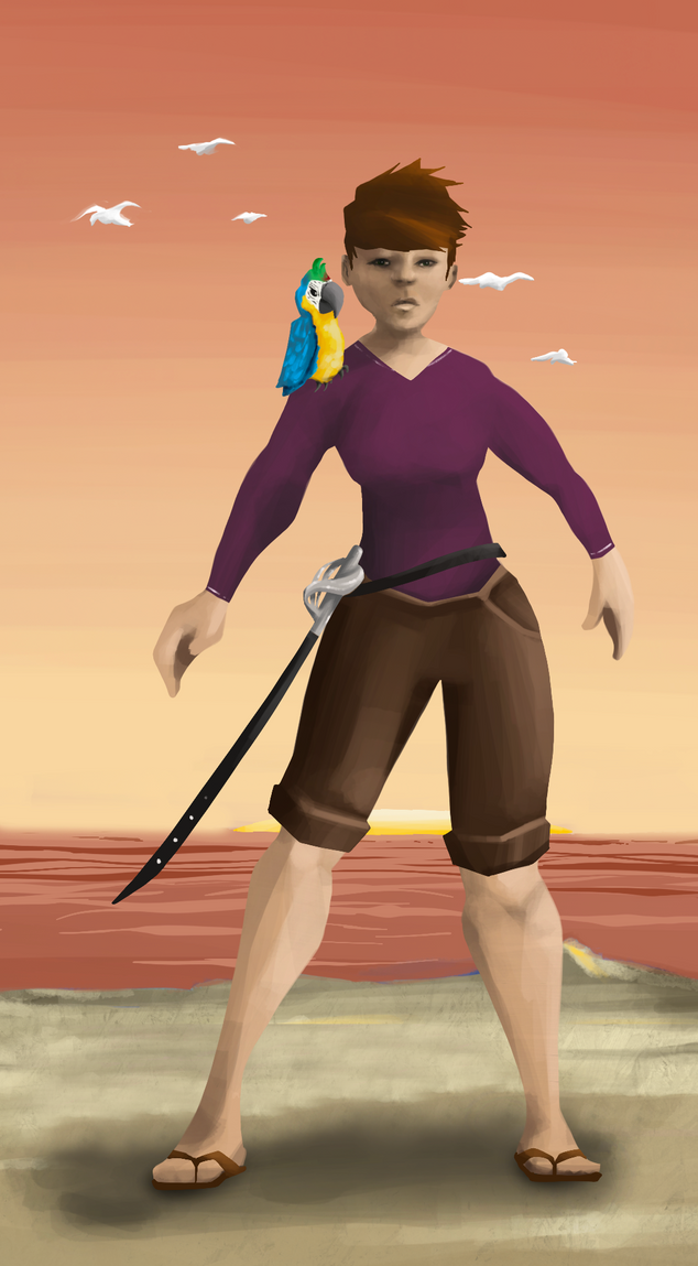 AlgoSeas Pirate #10207 NFT on Algorand