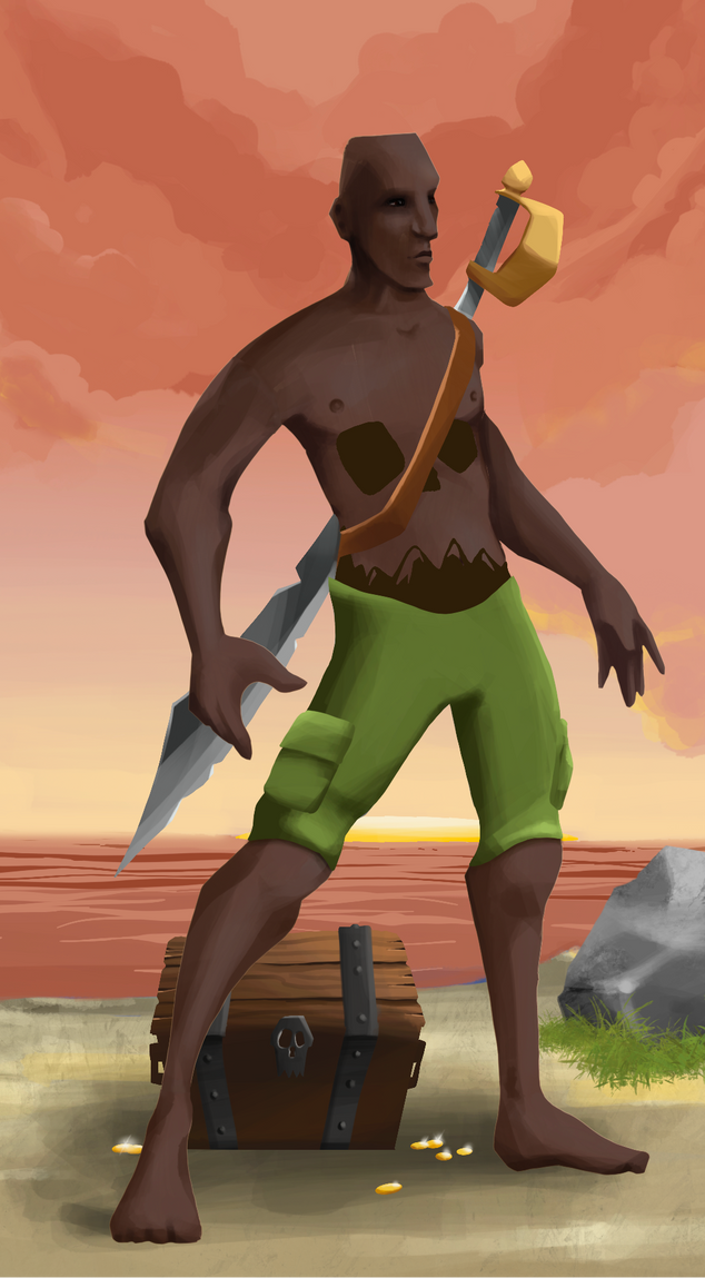 AlgoSeas Pirate #10229 NFT on Algorand