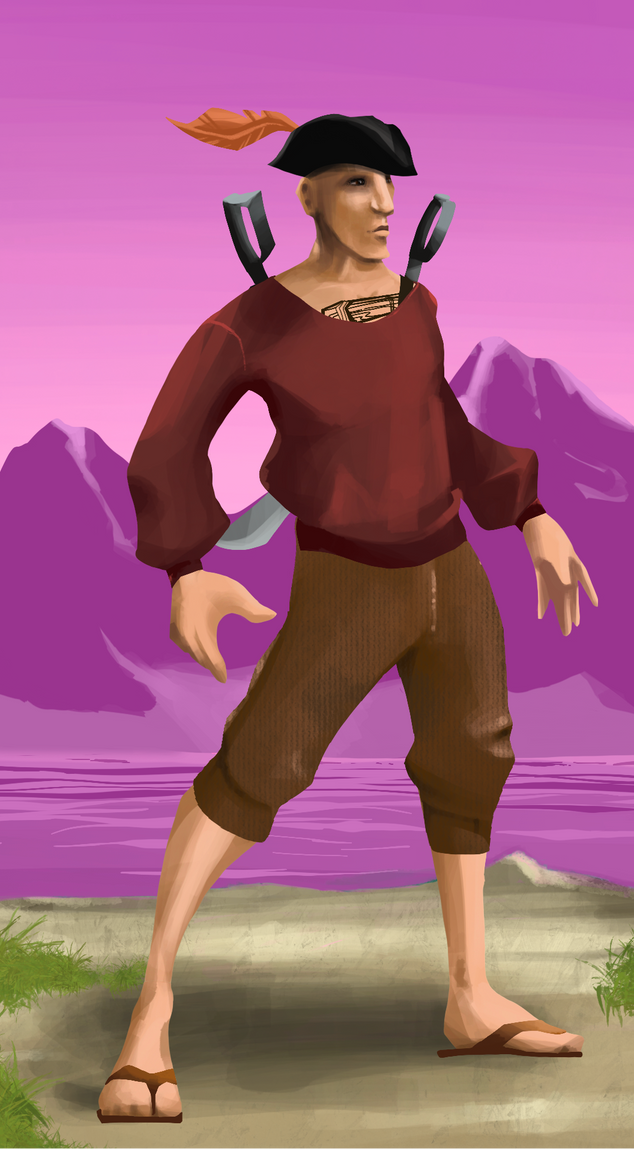 AlgoSeas Pirate #10230 NFT on Algorand