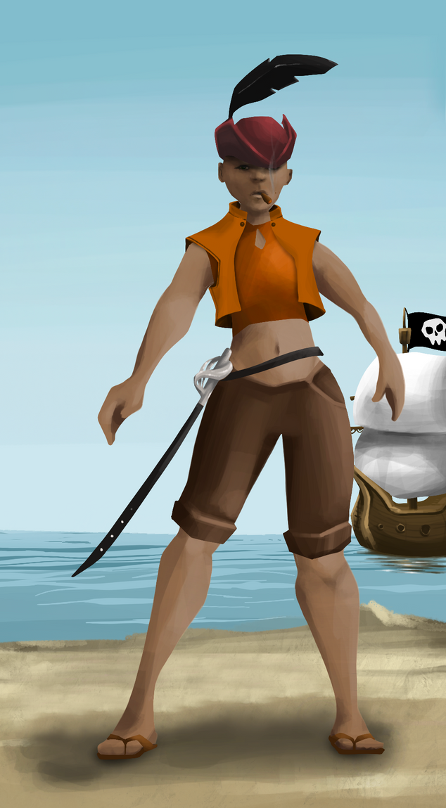 AlgoSeas Pirate #10239 NFT on Algorand