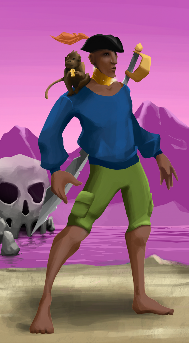 AlgoSeas Pirate #10242 NFT on Algorand