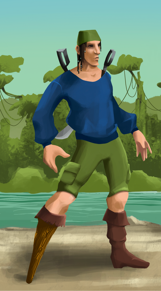 AlgoSeas Pirate #10243 NFT on Algorand