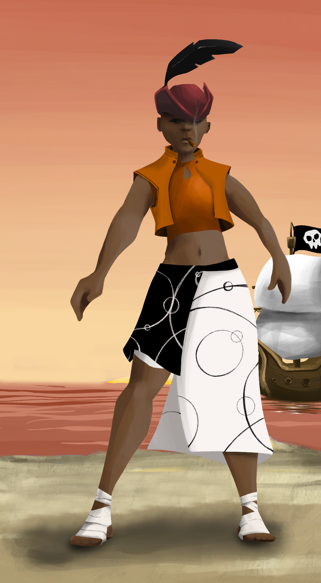 AlgoSeas Pirate #10251 NFT on Algorand