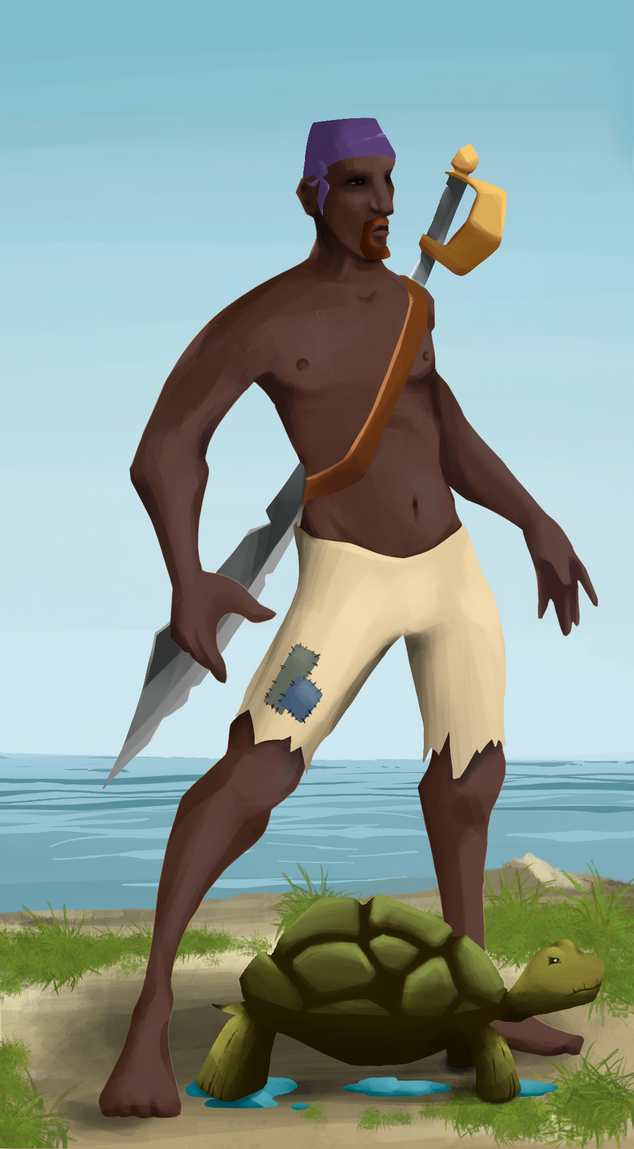 AlgoSeas Pirate #10253 NFT on Algorand