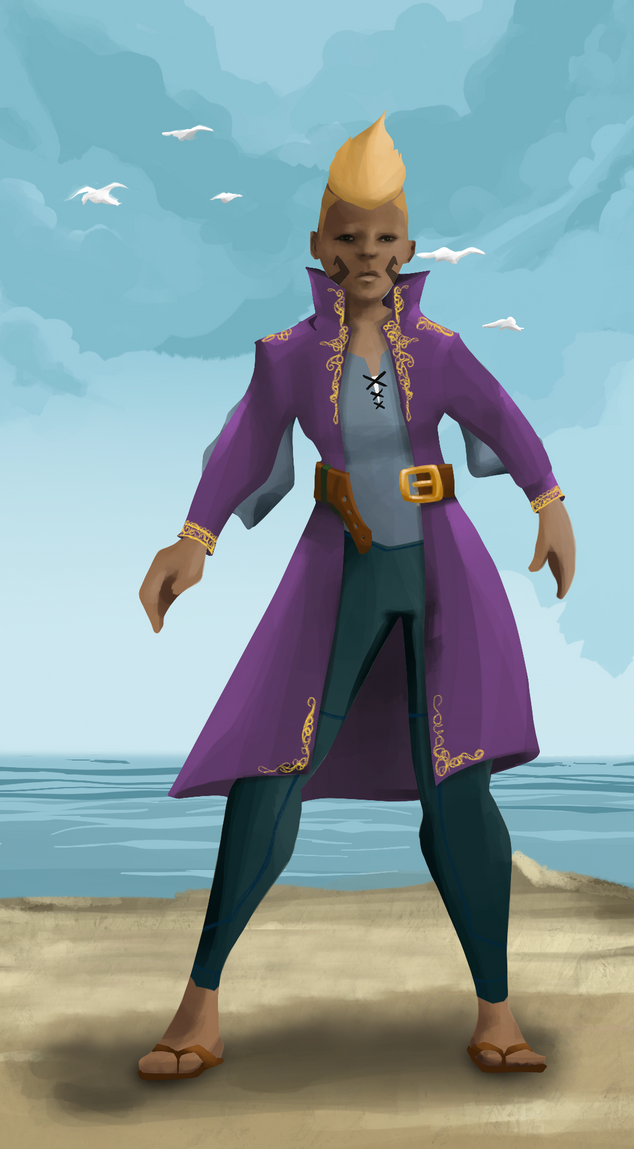 AlgoSeas Pirate #10264 NFT on Algorand