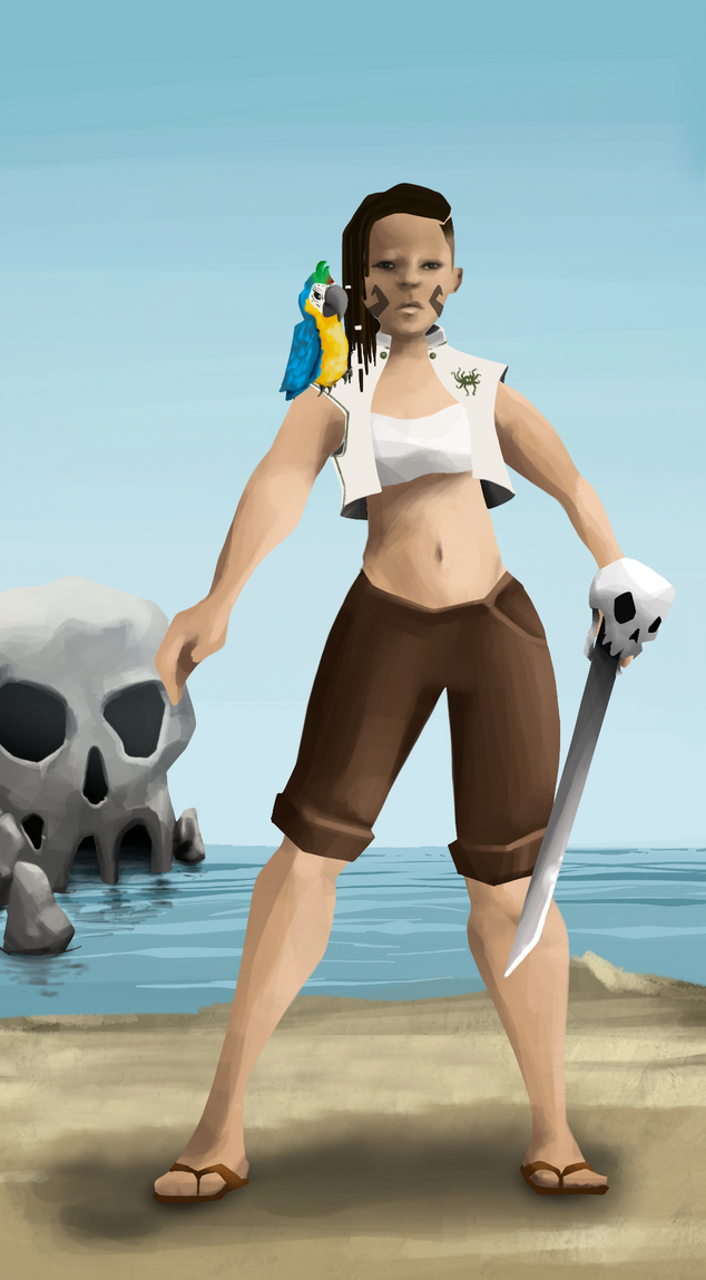 AlgoSeas Pirate #10277 NFT on Algorand