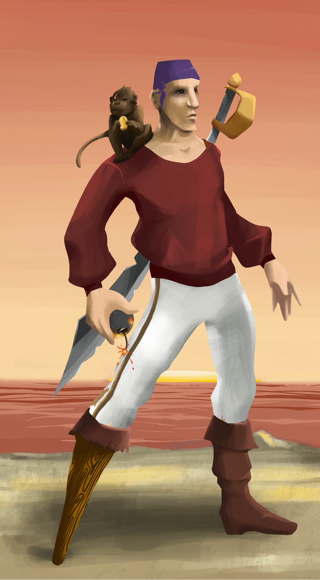 AlgoSeas Pirate #10286 NFT on Algorand