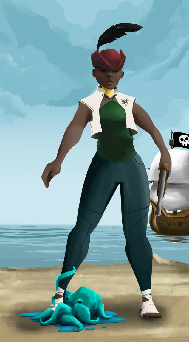 AlgoSeas Pirate #10317 NFT on Algorand