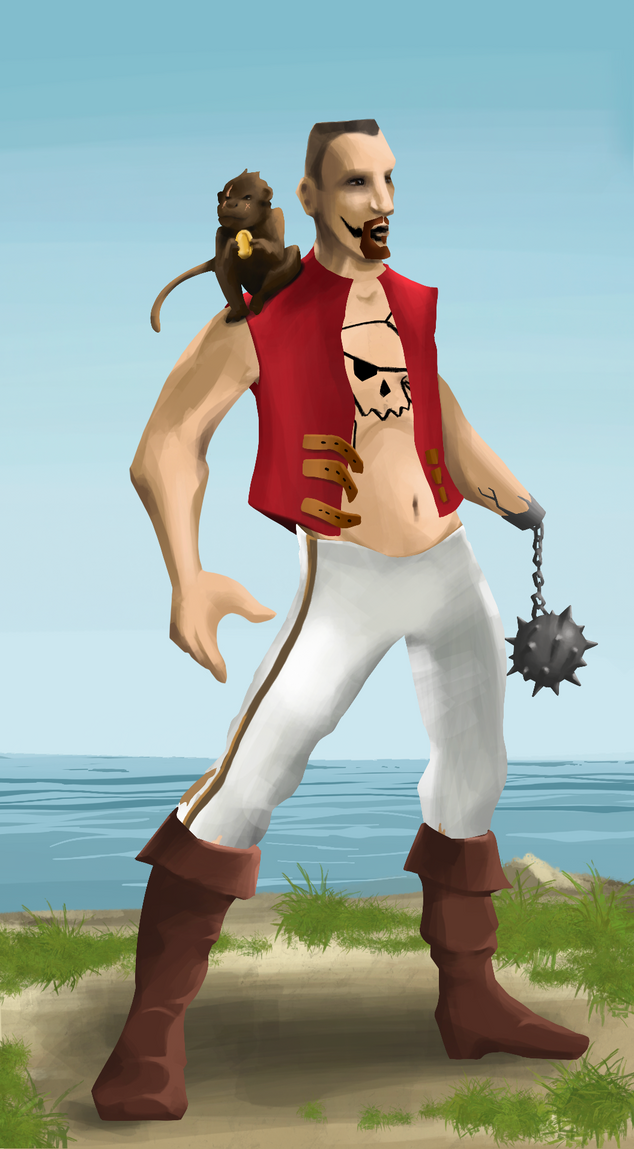 AlgoSeas Pirate #10318 NFT on Algorand