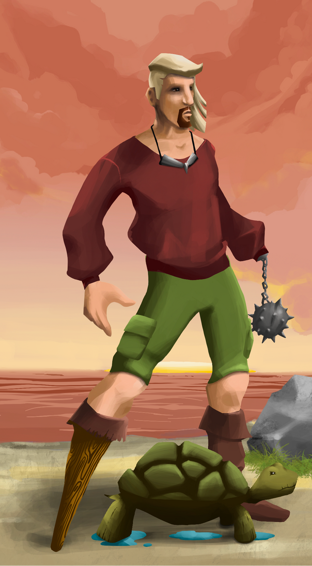 AlgoSeas Pirate #10323 NFT on Algorand