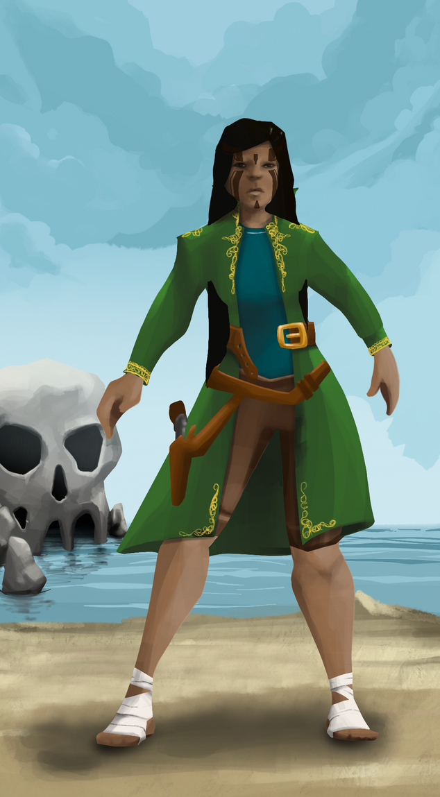 AlgoSeas Pirate #10324 NFT on Algorand