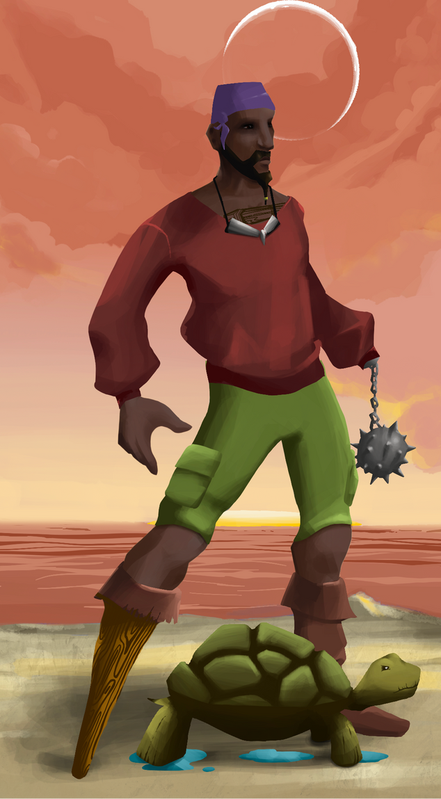 AlgoSeas Pirate #1033 NFT on Algorand