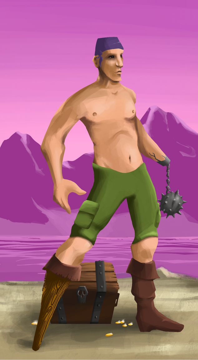 AlgoSeas Pirate #10334 NFT on Algorand