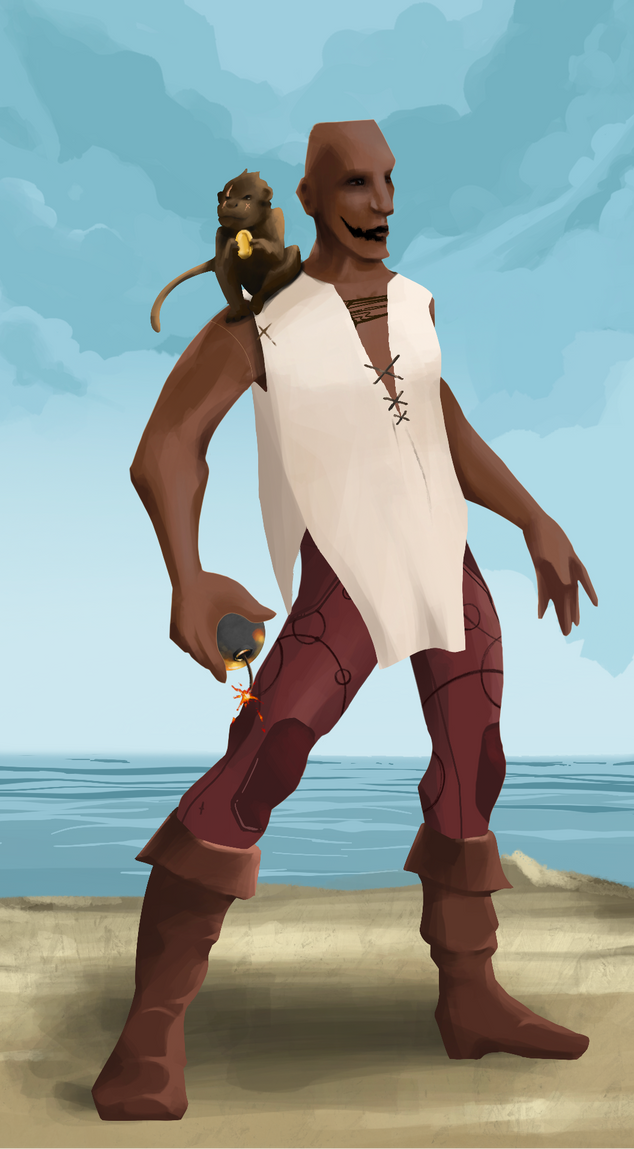 AlgoSeas Pirate #10339 NFT on Algorand