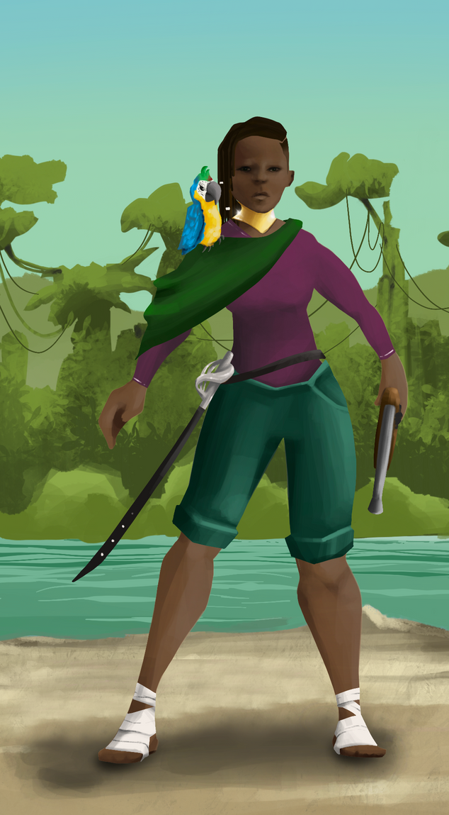 AlgoSeas Pirate #1035 NFT on Algorand