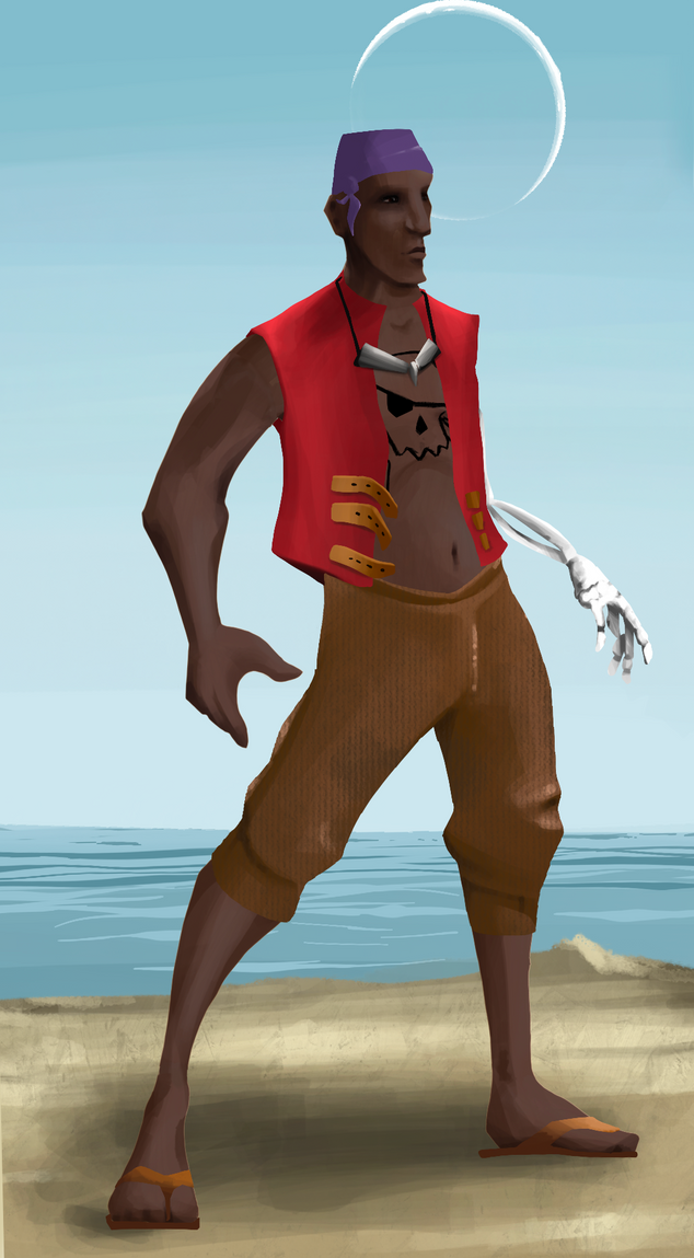 AlgoSeas Pirate #10350 NFT on Algorand