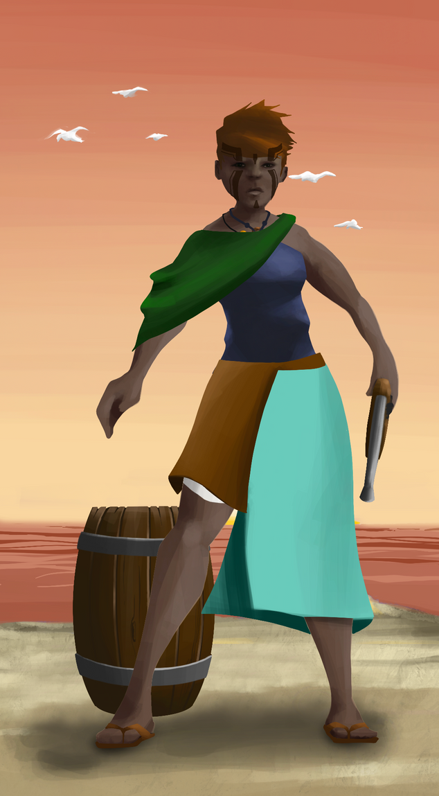 AlgoSeas Pirate #10358 NFT on Algorand