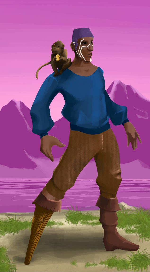 AlgoSeas Pirate #10384 NFT on Algorand