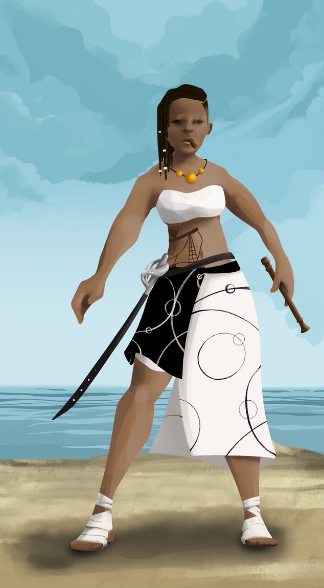 AlgoSeas Pirate #10389 NFT on Algorand