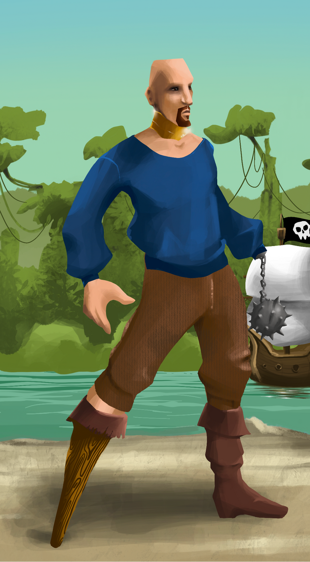 AlgoSeas Pirate #10400 NFT on Algorand