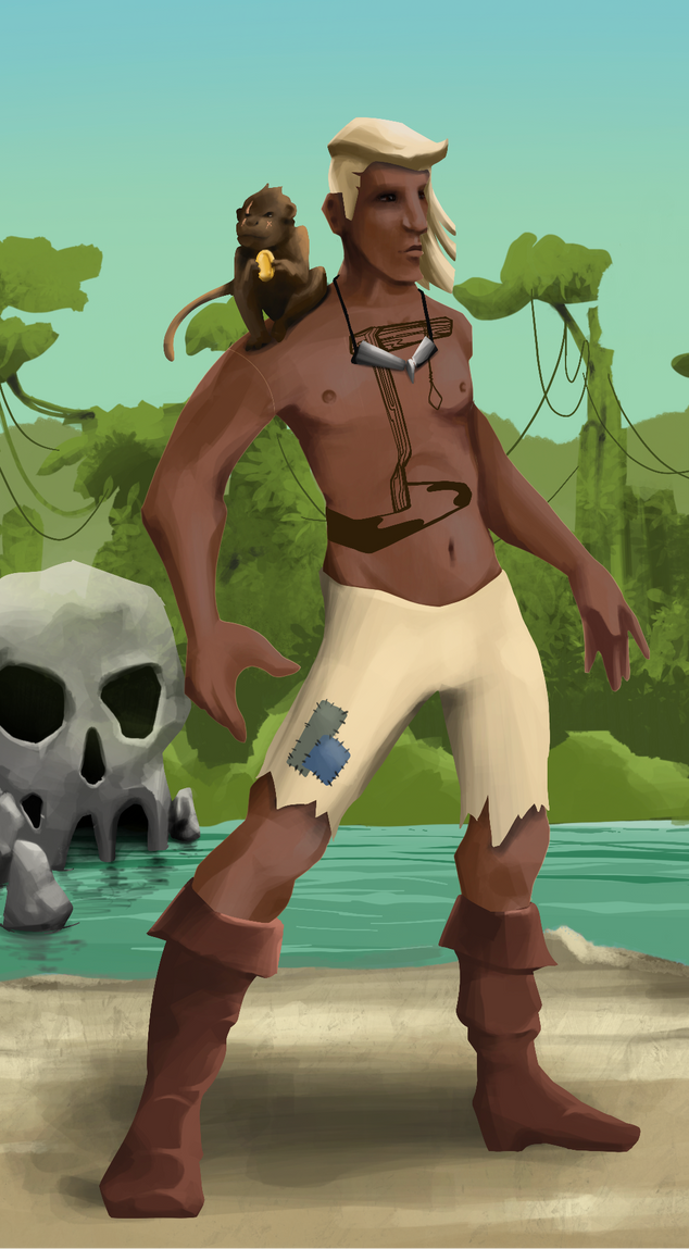 AlgoSeas Pirate #10416 NFT on Algorand