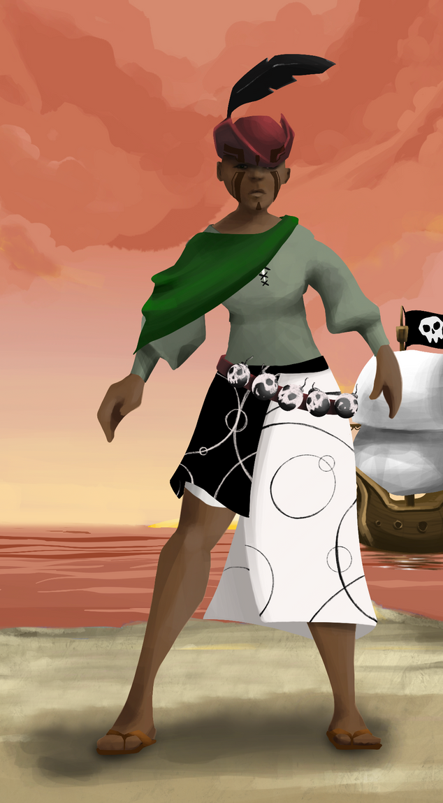 AlgoSeas Pirate #10432 NFT on Algorand