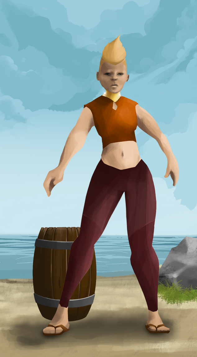 AlgoSeas Pirate #10445 NFT on Algorand