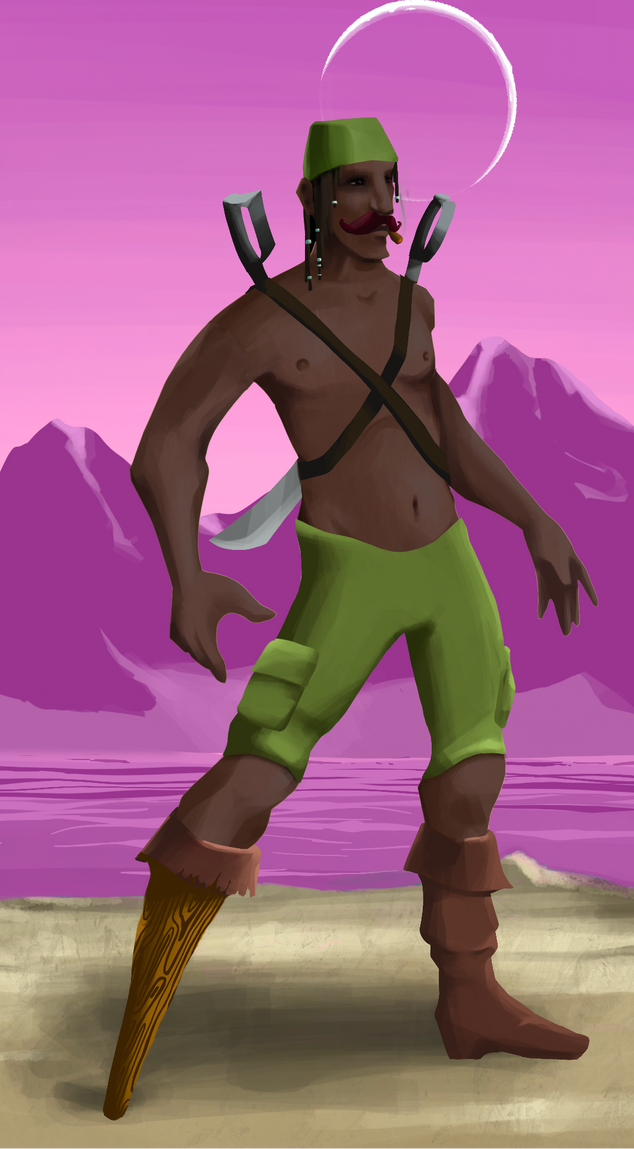 AlgoSeas Pirate #10447 NFT on Algorand