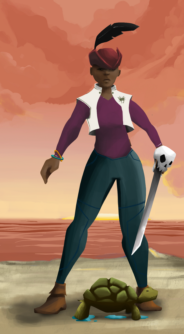 AlgoSeas Pirate #1048 NFT on Algorand