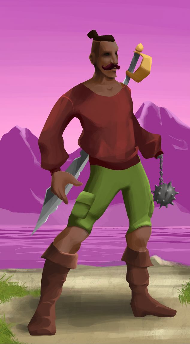 AlgoSeas Pirate #10497 NFT on Algorand