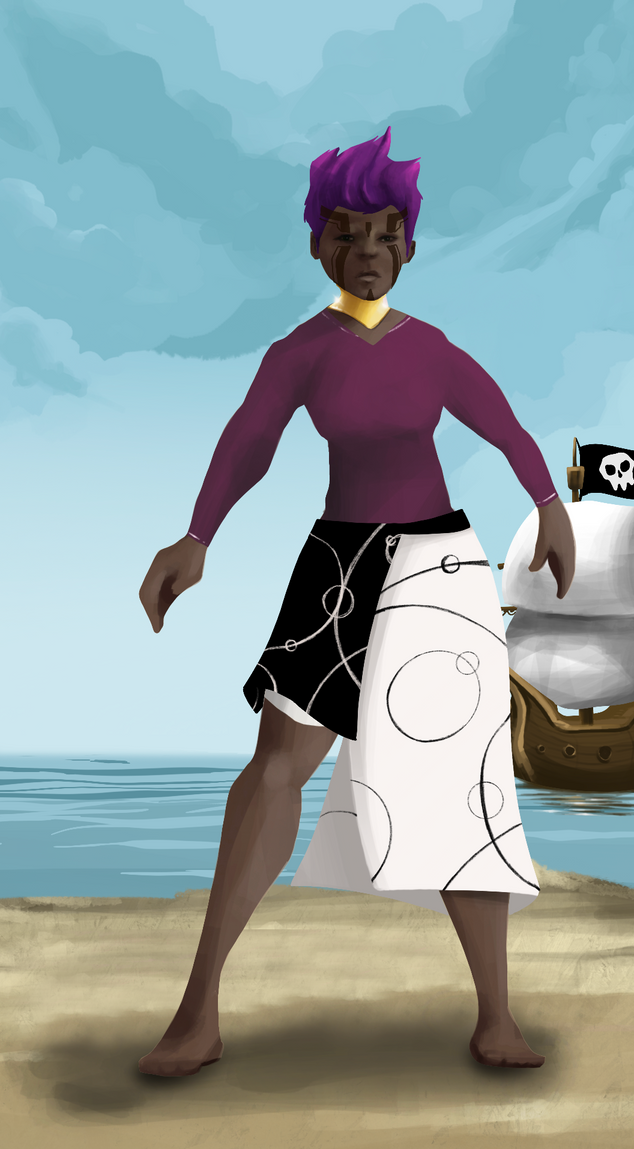 AlgoSeas Pirate #10512 NFT on Algorand