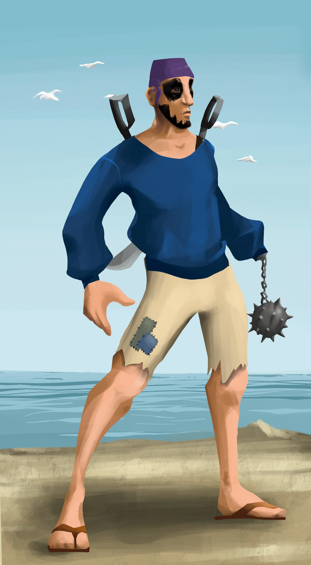 AlgoSeas Pirate #10538 NFT on Algorand